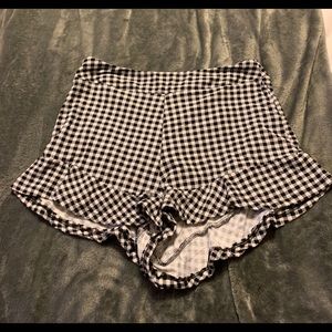 Plaid shorts